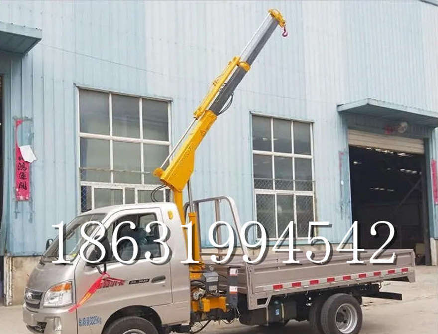 馆陶县车载吊机220v移动吊机车载改装车载吊机1/2吨吊机汽车液压吊臂改装